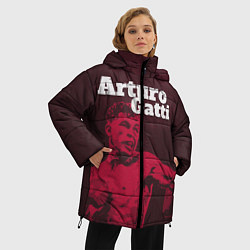 Куртка зимняя женская Arturo Gatti, цвет: 3D-черный — фото 2