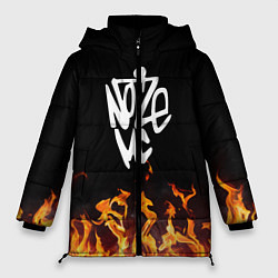 Куртка зимняя женская Noize MC, цвет: 3D-красный