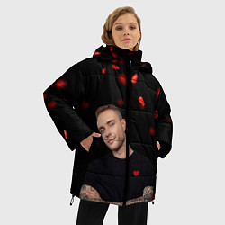 Куртка зимняя женская Егор Крид, цвет: 3D-красный — фото 2
