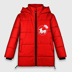 Куртка зимняя женская Корги, цвет: 3D-черный