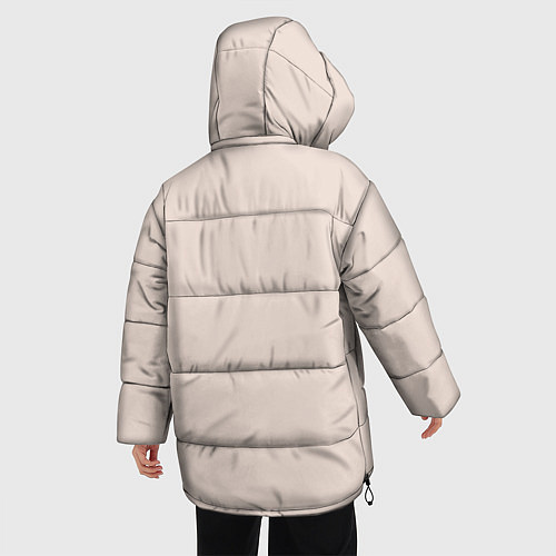 Женская зимняя куртка КОРГИ И МЫШАТА / 3D-Светло-серый – фото 4