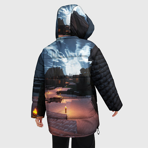Женская зимняя куртка ROBLOX / 3D-Светло-серый – фото 4