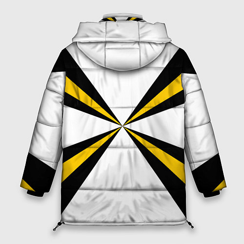 Женская зимняя куртка Войска связи / 3D-Черный – фото 2