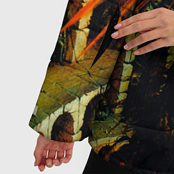 Куртка зимняя женская Ария, цвет: 3D-черный — фото 2