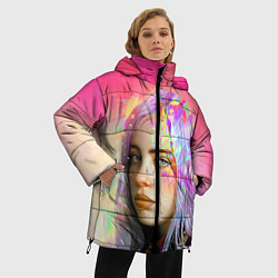 Куртка зимняя женская РАДУЖНЫЙ ОГОНЬ, цвет: 3D-черный — фото 2