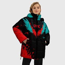Куртка зимняя женская DMC, цвет: 3D-светло-серый — фото 2