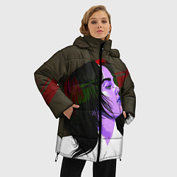 Куртка зимняя женская ALL THE GOOD GIRLS GO TO HELL, цвет: 3D-черный — фото 2
