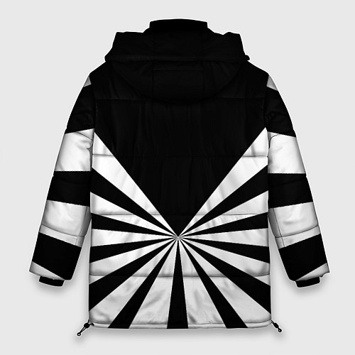 Женская зимняя куртка ВВС / 3D-Черный – фото 2