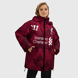 Куртка зимняя женская Liverpool, цвет: 3D-светло-серый — фото 2