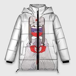 Куртка зимняя женская Country Humans, цвет: 3D-красный