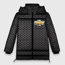 Куртка зимняя женская CHEVROLET, цвет: 3D-черный