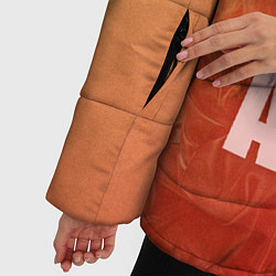 Куртка зимняя женская Artik & Asti, цвет: 3D-красный — фото 2