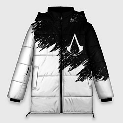 Куртка зимняя женская ASSASSINS CREED, цвет: 3D-светло-серый