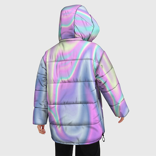 Женская зимняя куртка Vaporwave / 3D-Светло-серый – фото 4