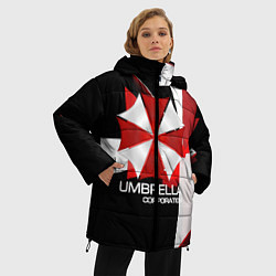 Куртка зимняя женская UMBRELLA CORP, цвет: 3D-красный — фото 2