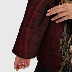 Куртка зимняя женская Bring Me the Horizon, цвет: 3D-черный — фото 2