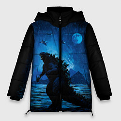 Куртка зимняя женская GODZILLA, цвет: 3D-черный