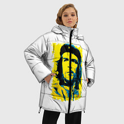 Куртка зимняя женская Че Гевара, цвет: 3D-красный — фото 2