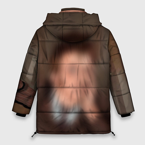 Женская зимняя куртка 10TH DOCTOR WHO / 3D-Черный – фото 2