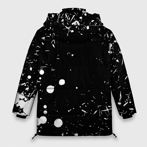 Женская зимняя куртка Queen / 3D-Черный – фото 2