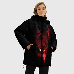 Куртка зимняя женская Lion, цвет: 3D-черный — фото 2