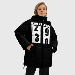 Куртка зимняя женская OLDOMETR 30 лет, цвет: 3D-черный — фото 2