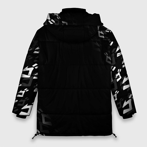 Женская зимняя куртка KILLER QUEEN / 3D-Черный – фото 2