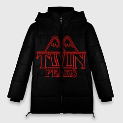 Куртка зимняя женская Twin Peaks, цвет: 3D-черный