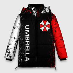 Куртка зимняя женская RESIDENT EVIL UMBRELLA, цвет: 3D-красный