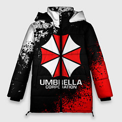 Куртка зимняя женская RESIDENT EVIL UMBRELLA, цвет: 3D-черный