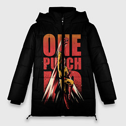 Куртка зимняя женская ONE-PUNCH MAN, цвет: 3D-красный