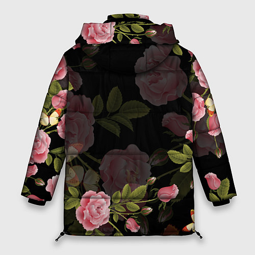 Женская зимняя куртка KIMETSU NO YAIBA / 3D-Черный – фото 2