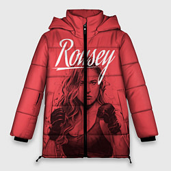 Куртка зимняя женская Ronda Rousey, цвет: 3D-черный