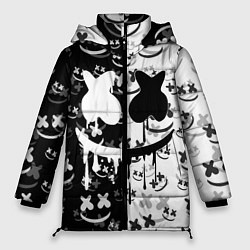 Куртка зимняя женская Fortnite & Marshmello, цвет: 3D-светло-серый