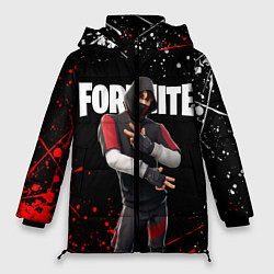 Куртка зимняя женская FORTNITE IKONIK, цвет: 3D-черный