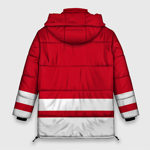 Женская зимняя куртка Детройт Ред Уингз / 3D-Черный – фото 2