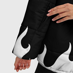 Куртка зимняя женская PORNHUB, цвет: 3D-светло-серый — фото 2