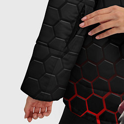 Куртка зимняя женская FORTNITE IKONIK, цвет: 3D-черный — фото 2
