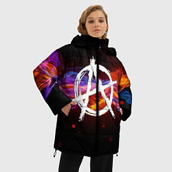 Куртка зимняя женская АНАРХИЯ, цвет: 3D-красный — фото 2