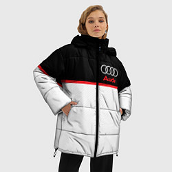 Куртка зимняя женская AUDI SPORT, цвет: 3D-черный — фото 2