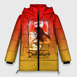 Куртка зимняя женская Deftones Poster, цвет: 3D-черный