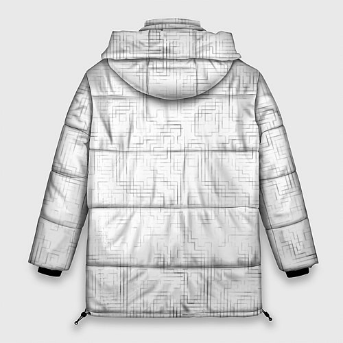 Женская зимняя куртка Deftones / 3D-Черный – фото 2