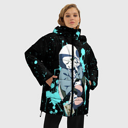 Куртка зимняя женская UNDERTALE, цвет: 3D-светло-серый — фото 2