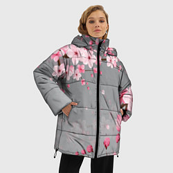 Куртка зимняя женская САКУРА, цвет: 3D-красный — фото 2