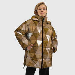 Куртка зимняя женская Кристализация, цвет: 3D-черный — фото 2