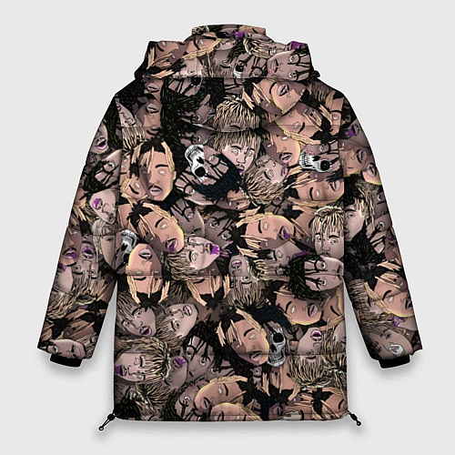 Женская зимняя куртка Juice WRLD / 3D-Черный – фото 2