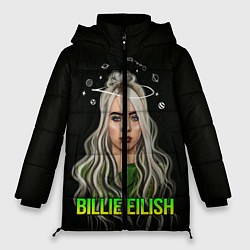 Куртка зимняя женская BILLIE EILISH, цвет: 3D-черный