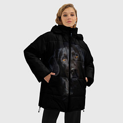 Куртка зимняя женская Пес, цвет: 3D-светло-серый — фото 2