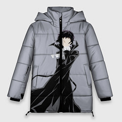 Куртка зимняя женская Ryuunosuke Akutagawa, цвет: 3D-светло-серый