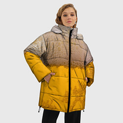 Куртка зимняя женская Пиво, цвет: 3D-черный — фото 2
